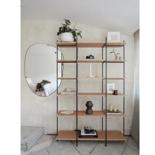 Modular Wall Shelving / Versatile Open Shelf System / Contemporary Storage Solution